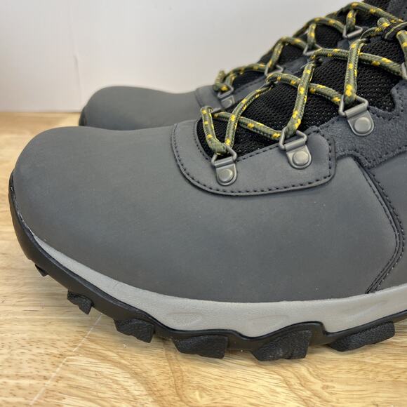 Columbia Newton Ridge Plus II Boots Graphite/Black Hiking Trail Mens Size 17 main image 12